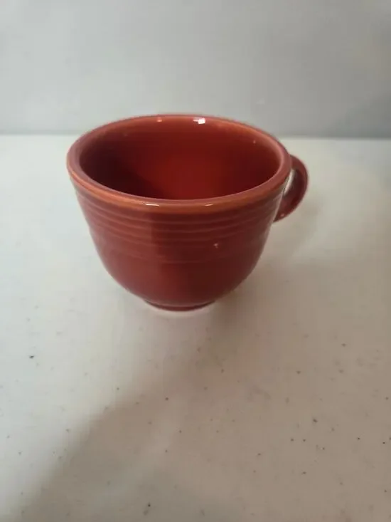Fiesta HCL Poppy Orange Cup & Saucer