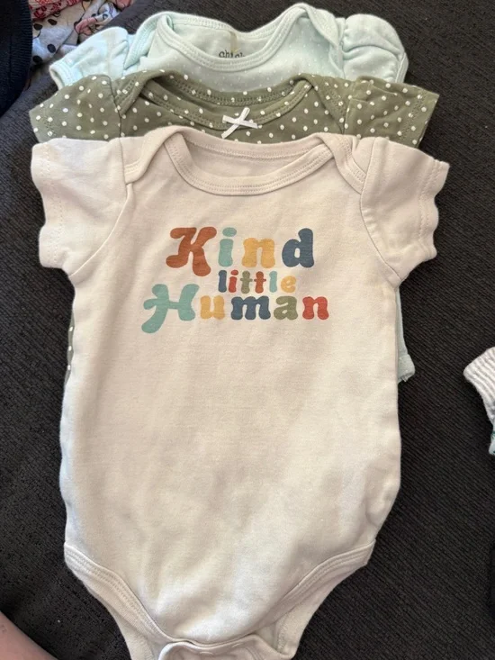 3  Short-Sleeve Onesie