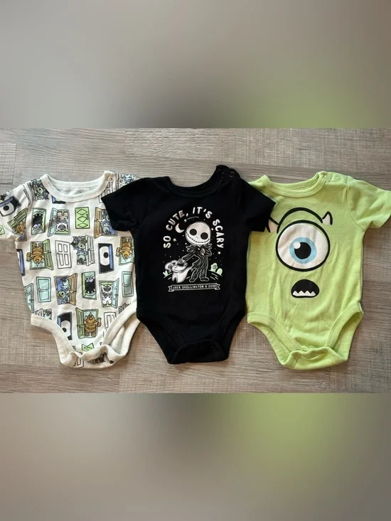 Disney Baby Set of 3 Bodysuits
