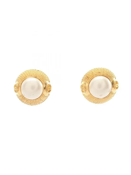 Chanel Earrings CC Logo