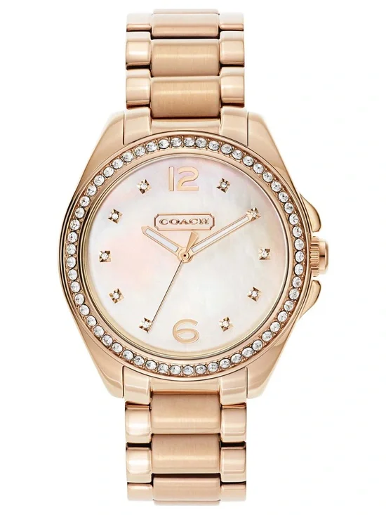 COACH TRISTAN ROSE GOLD WATCH