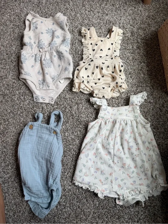 Baby Girl Rompers