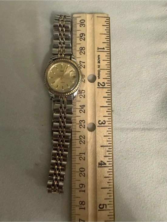 Timex Two-Tone Gold and Silver Women's Watch