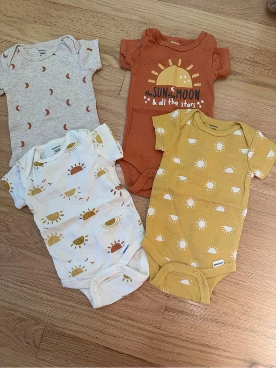 Gerber 0-3 Onesies