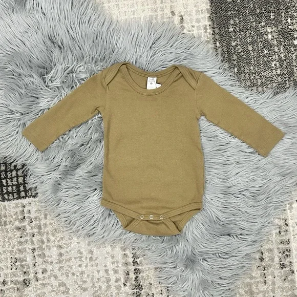 Kate Quinn Baby‎ Long Sleeve Organic Basic Bodysuit suze 18-24month