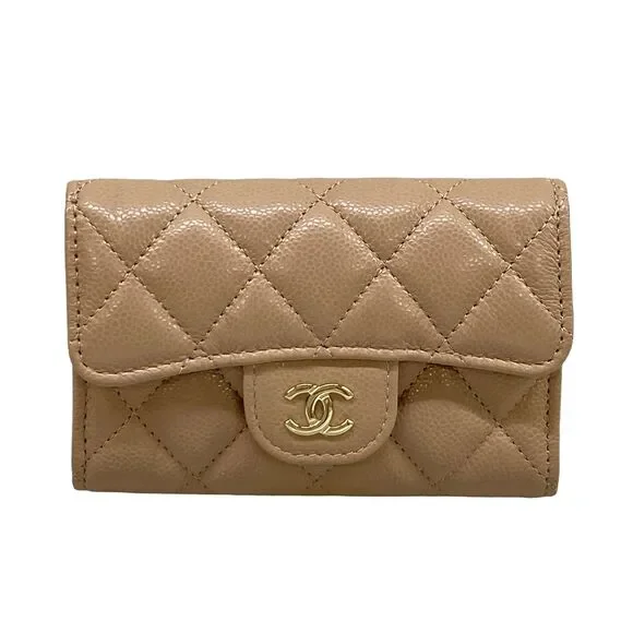 Chanel Matelasse Card Case AP0214