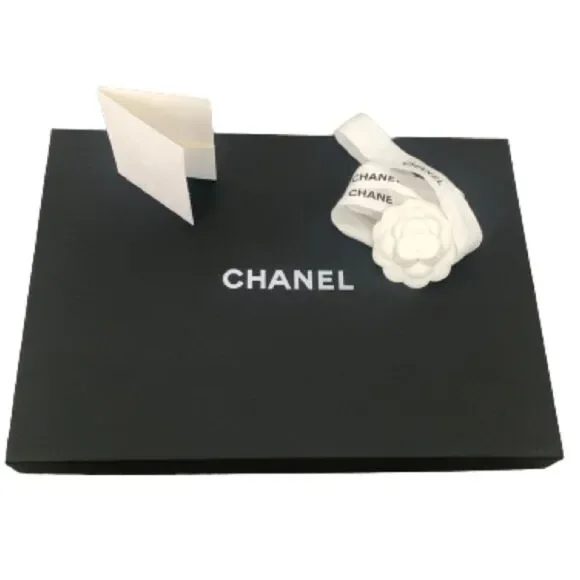 CHANEL Empty Medium Gift Box – 15” x 11” x 2” with Extras