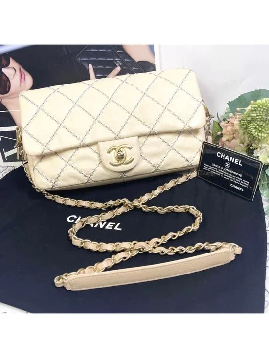 Chanel Quilted Double Flap Chain