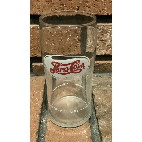 Vintage Pepsi Cola‎ Glass Tumbler 5