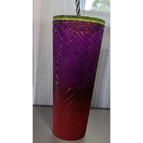 Starbucks She X This Shae Anthony 2024‎ Jeweled Ombre Tumbler Venti 24oz