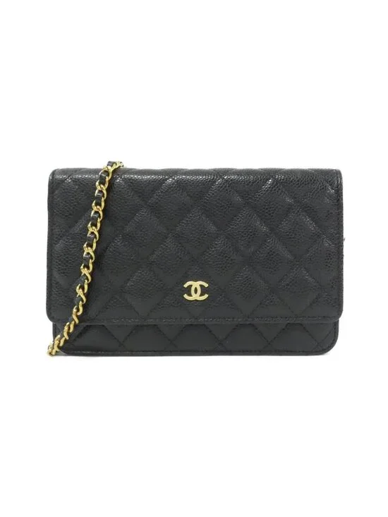 Chanel Timeless Classic Line Chain Wallet Shoulder