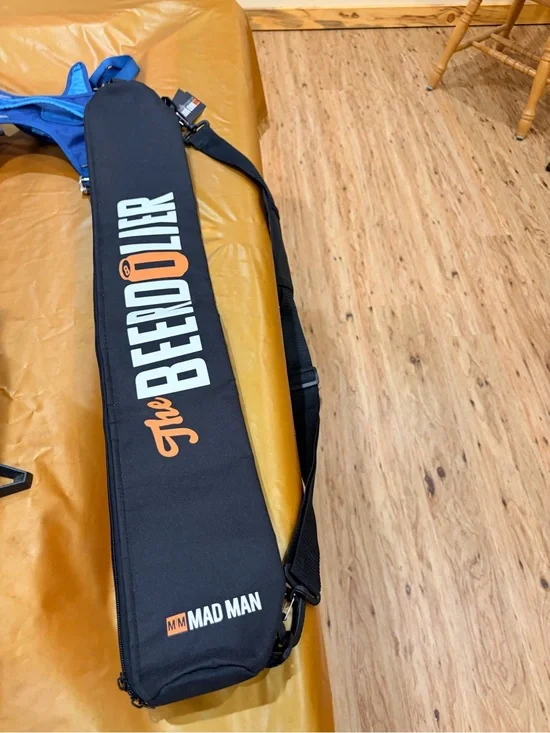 The Beerdolier Sling - Hands-Free Canned Drink Carrier