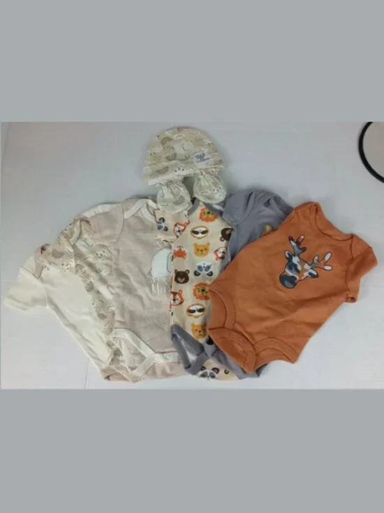8 Piece Lot of‎ Baby Clothes Size 3-6M Chick Pea Lullaby Lane Little Beginnings