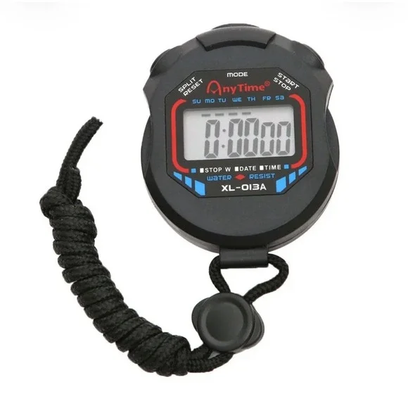 Multi-Function Electronic Stopwatch Handheld Chronometer Waterproof Pocket Stopw