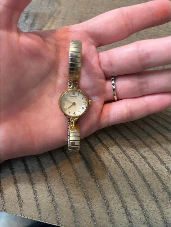 Vintage Caravelle by Bulova Gold Tone Women’s Watch – For Parts/Repair