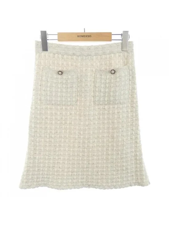 Chanel Skirt White