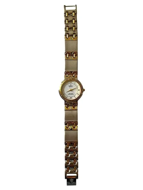 Vintage Croton Two Tone Mixed Metal Watch