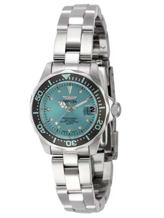 45786 Invicta Pro Diver Auredrift Women's Watch - 24.5mm, Stainless Steel 3 Link
