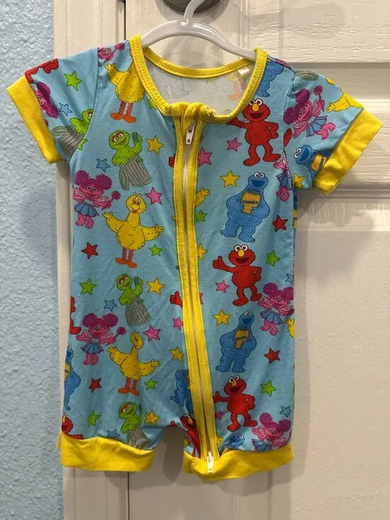 Sesame Street Shortie Romper