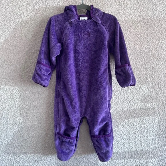 The North Face‎ Infant Purple Bunting Suit One Piece Size 6-12 Months