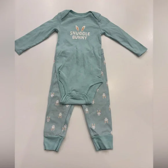 Carter's: Snuggle Bunny Bodysuit and Matching Pants 12m