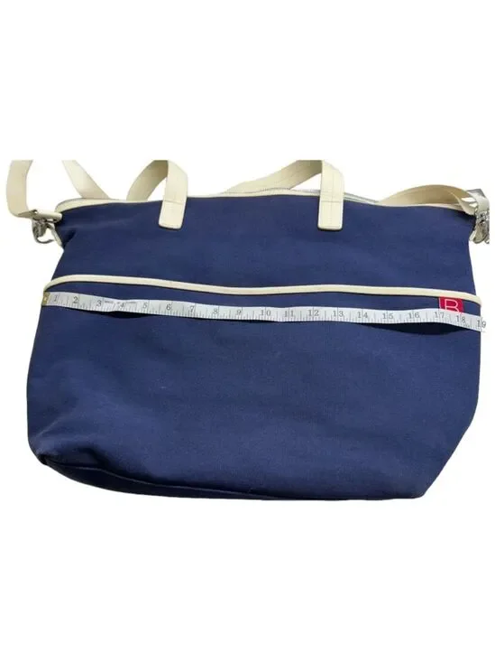Diaper bag BeautyCounter blue bag with changing mat