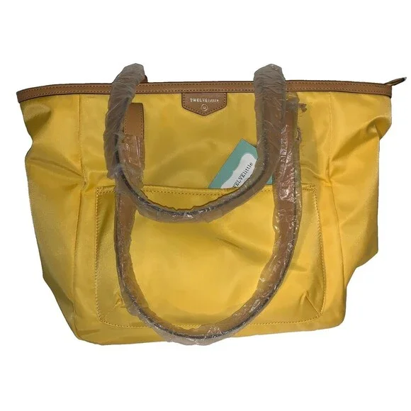 TWELVElittle Diaper Bag Womens Purse Yellow