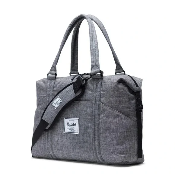 Herschel Supply‎ Co. Kids Raven Crosshatch Strand Tote Sprout Diaper Bag NWT