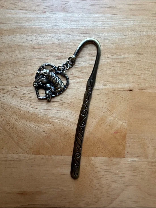 Horse Bookmark Charm