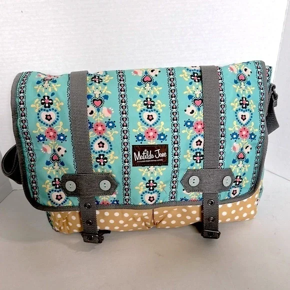 Matilda Jane Exclusive Folklore Messenger Bag EUC