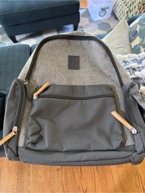 Hello Bello Everyday Backpack/diaper bag - Gray/Black