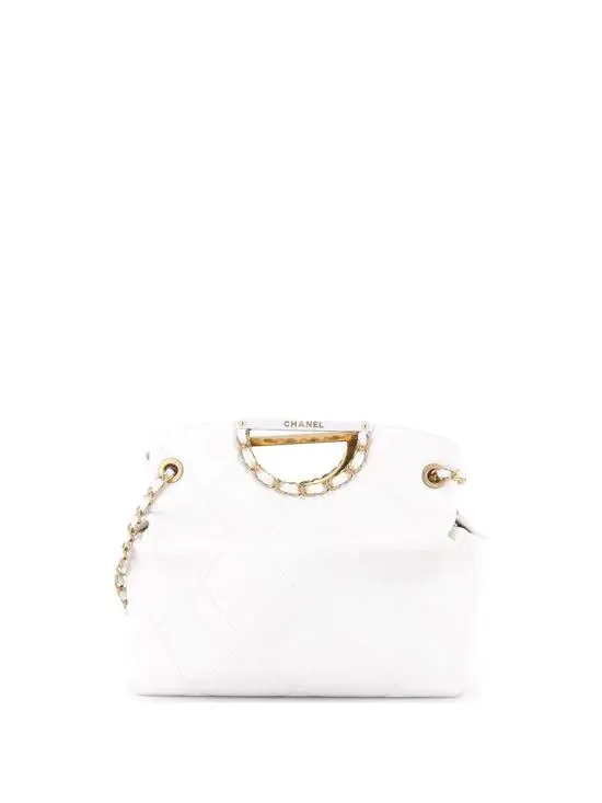 Chanel Cutout Woven Chain Handle #321049C33B