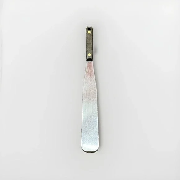 Vintage Flint Cake Frosting/Icing Vandium Stainless Spreader 12.5 in. Black