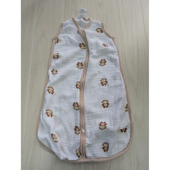Aden + Anais Baby Muslin Sleep Sack Swaddle Large L 12-18M‎ Monkeys