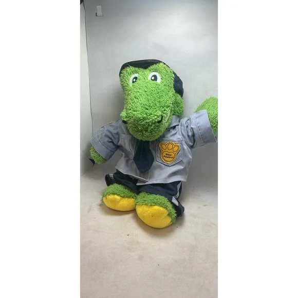 My Pawfect Bear Alligator‎ With Blue Shirt Pants And Hat