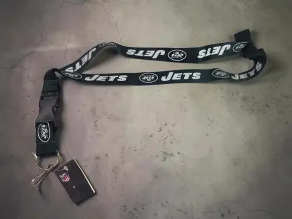 Aminco NFL New York Jets Breakaway Lanyard with Quick Release