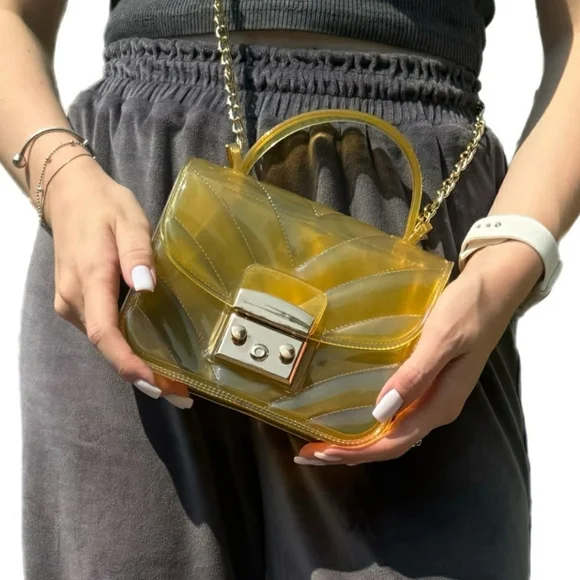 Crossi Jelly Pink Purse