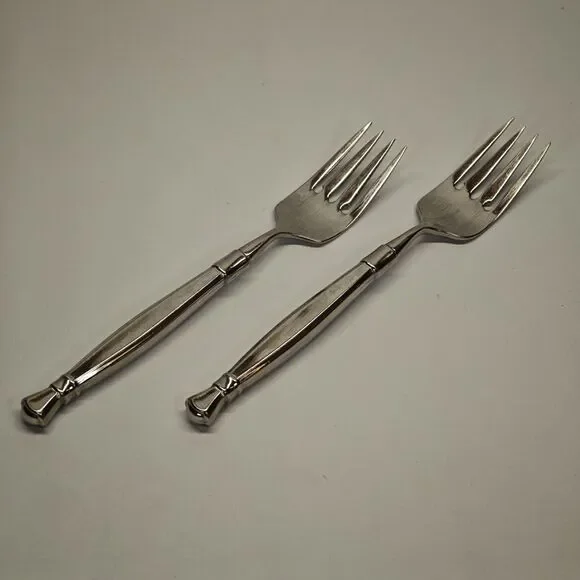 Oneida ACT I Salad Forks Set of 2 Stainless Flatware Replacement Japan 6.5