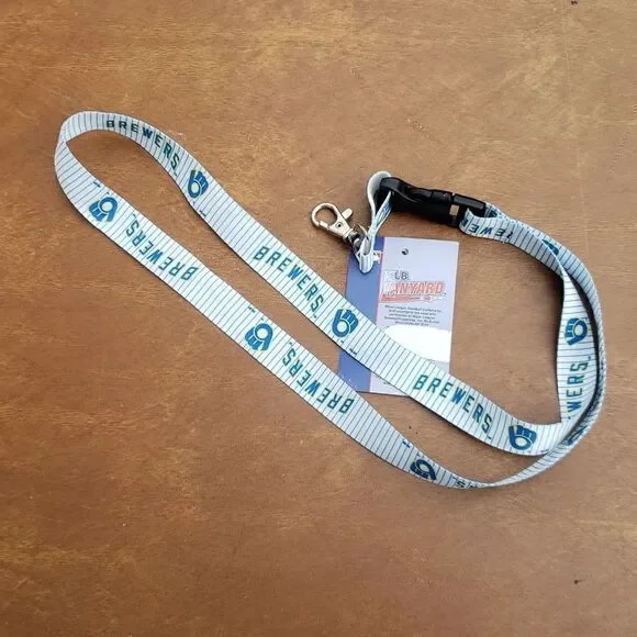 NWT Milwaukee Brewers Lanyard