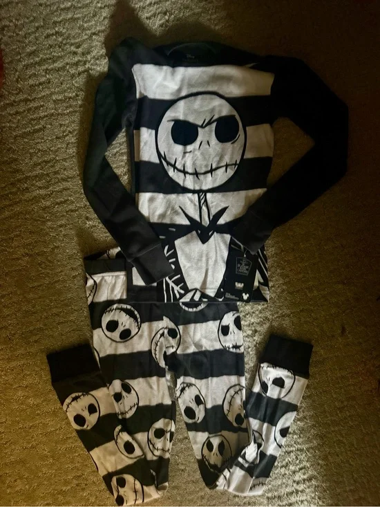 new Jack nightmare before christmas pajamas set