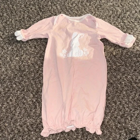 Bunnies by the Bay Pink Sleep Sack with Bunny Design