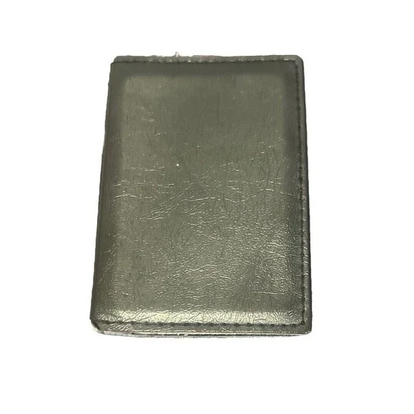 Buxton Leather Credit Card/ Business Card/ID Card Holder Wallet Unisex Slimline