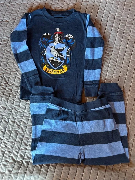 Ravenclaw Blue striped kids Pajama Set
