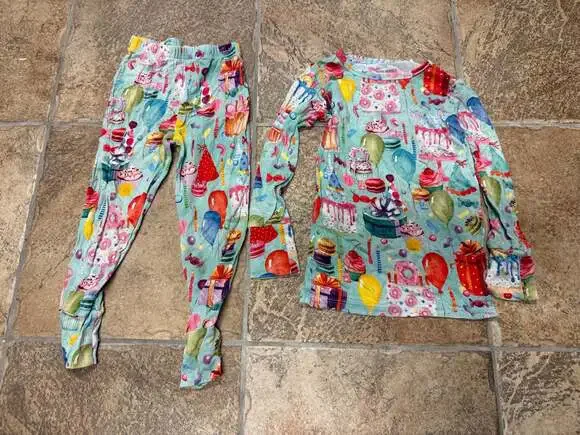 Posh Peanut Birthday Party Pajama Set 3T