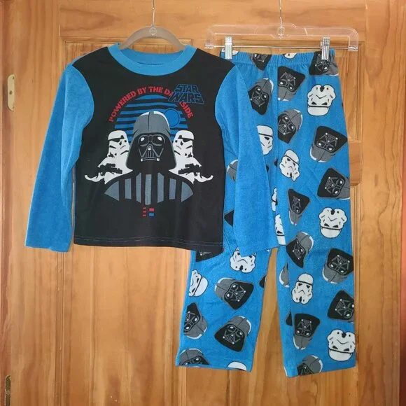 Boys Star Wars Darth Vader Fleece Pajama Set