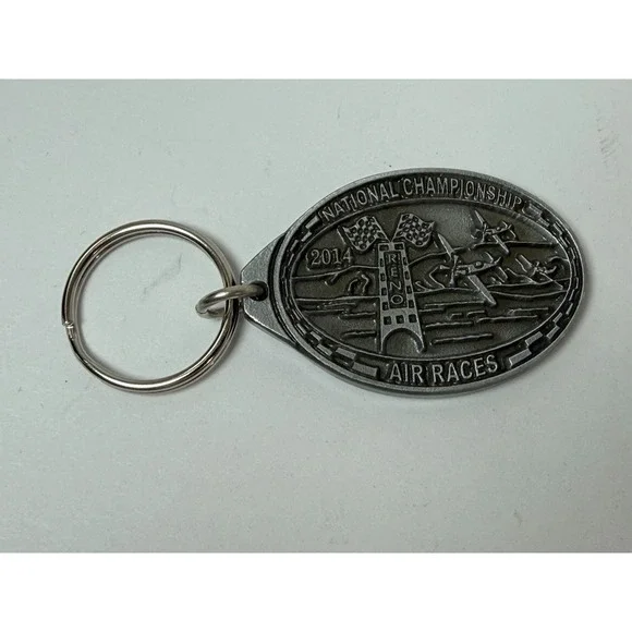 2014 Reno‎ Nevada Air Races National Championship Pewter Keychain