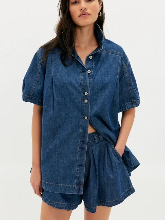 Free People Griselda Set Top and Shorts