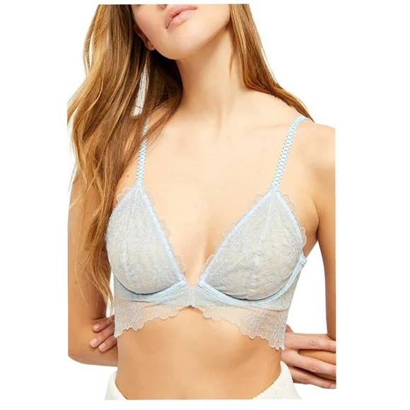 NWT Free People 'Lucia' Underwire Lace Bra 34C