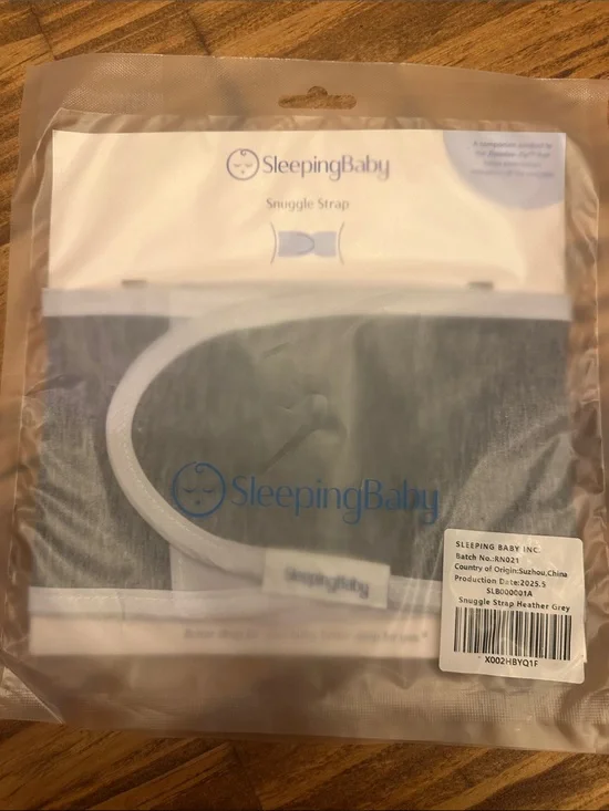 SleepingBaby Heather Gray Snuggle Band for Baby Sleep Sack Transition