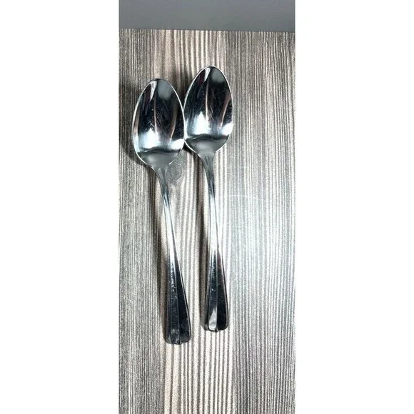 Oneida TEASPOONS Gala-Impulse Stainless Steel Set of 2